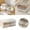 B, variant on Clear Organizer Large Capacity Sweater Storage Bed Sheet Pouch Travel Container for Home Textile Organization B 30*20*2CM/XL