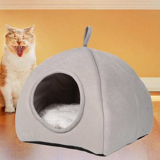 KIOPS Cama Para Gatos Con Diseño De Calabaza, Acogedora Cama Para Perro, Lavable A Máquina, Para Perros Ansiosos Y Nerviosos, Apto Para Razas Pequeñas O Gatos