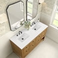 thumbnail image 4 of James Martin Vanities 330-V60D-SC-3WZ Breckenridge 60" Free Standing Double Basin Poplar, 4 of 7