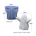 thumbnail image 3 of Molde De Vela Molde de Cocina Molde de silicona para vela fantasma, moldes de yeso para aromaterapia de calavera, decoración del hogar (A) Tmvgtek Libre de BPA, 3 of 3
