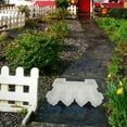 thumbnail image 5 of WORGEOUS DIY Fence Concrete Mold Reusable White Brick Mold DIY Garden Brick Mold, 5 of 8