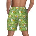 thumbnail image 4 of Uemuo Cartoon Duck Pattern Mens Swim Trunks Quick Dry Board Shorts with Mesh Lining, Stretch Beach Shorts Quick Dry No-Chafing Board Shorts-Small, 4 of 9