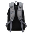 thumbnail image 2 of (BROWN)Canvas Backpack Men Casual Multifunctional Backpack With Charger USB, 2 of 4