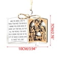 thumbnail image 2 of Adornos navideños, regalos navideños, citas bíblicas de madera, adornos navideños de nacimiento, colgantes para decoración navideña del hogar, colgante del nacimiento de Jesús, 2 of 6
