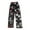 Navy, variant on Women's Christmas Printed Plush Pants, Full Length Long Trousers for Winter Casual Wear, Soft and Warm Fleece Material with Festive Design for Women,Blue,2XL