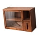 thumbnail image 1 of Gabinete de almacenamiento de escritorio con puerta, mueble para tazas, soporte para cosméticos, organizador de almacenamiento de tazas para sala de, 1 of 9