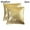 Gold, variant on Unique Bargains 2Pcs Sequins Decorative Throw Pillow Cover 18" x 18" Gold
