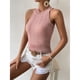 thumbnail image 1 of Top halter de verano para mujer,Camiseta sin mangas con cuello alto y sin mangas, Top halter con cuello alto, estética elegante, 1 of 6