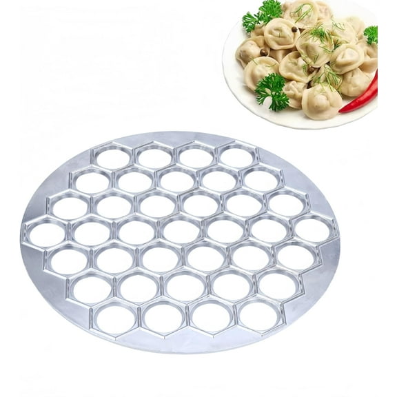 Dumpling Maker Press Ravioli Mold:Ravioli Mold, Dumpling Maker, 2025 New 37 Holes Pelmeni Metal Mold, Handmade Dumpling Press and Cutter,Kitchen Utensils and Gadgets, Ravioli Maker
