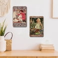 thumbnail image 4 of Kit Pintura Hierro Rectangular Con Placa Metal Vintage para Niña Pequeña 20x30cm 2 Uds., 4 of 9