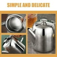 thumbnail image 2 of SEWCHICS Stainless Kettle Coffee Brewing for Coffee Enthusiasts Tea Enjoyment 1Pack, 2 of 8