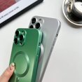 thumbnail image 5 of Fashion Luxury Matte Magnetic Case For iPhone 15 14 13 12 11 Pro Max Plus Phone Cases For Magsafe Shockproof Bumper Soft Cover, 5 of 5