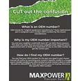 thumbnail image 4 of Maxpower Precision Parts 331713S 42 in. Cut Blade For ATP Sears, 4 of 5