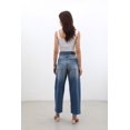thumbnail image 4 of Banny Jeans Women's High Waisted Regular Fit Jeans, Blue, Size M, 4 of 5