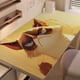 thumbnail image 1 of Gato Gruñón alfombrilla de escritorio/mesa extra-grande con base antideslizante de cuero y diseño temático; versátil para escritorios de ordenador, mesas de comedor, etc.60*110cm, 1 of 6