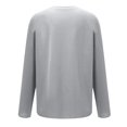 thumbnail image 5 of Chandails à Capuchon de Mode pour Femmes 2023 Oversize Texte Drôle Lettre Imprimée Col Rond Manches Longues Chandail en Molleton Ample Chandail Blouse 50 % de Rabais Liquidation Costumes Halloween/noël, 5 of 5