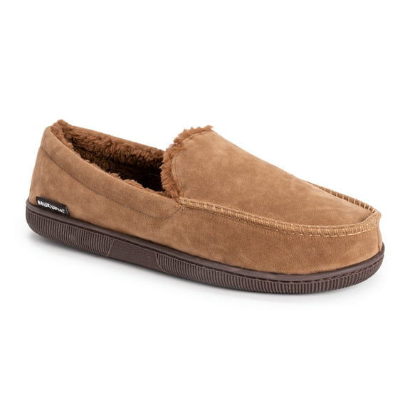 MUK LUKS Men's Faux Suede Moccasin