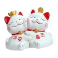 thumbnail image 1 of Sujetalibros para niños figuras de gatos Macarena decorativos de Feng Shui, 1 of 8