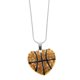 thumbnail image 1 of Collar Colgante Baloncesto de Cristal Cadena Amarillo, 1 of 6