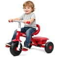 thumbnail image 3 of KORIMEFA Kids Tricycle for Toddlers Age 2-5, Red, Birthday Gift for Boy Girl, Toddler Trike with Quiet Ride Wheels, Storage Bin, Comfort Grip Handlebars, 3 of 15
