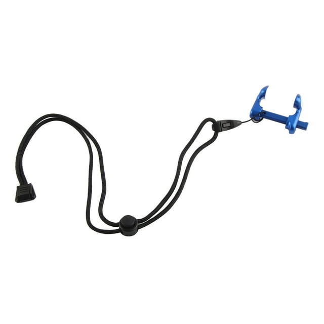 Clip de Nez de Plongée, Bouchon de Nez Réglable avec Lanière, Design Ergonomique de Près, Haute Résistance Se Suspend Facilement Autour du Cou