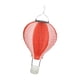 thumbnail image 5 of Globo de aire caliente, linterna Solar, luz Solar parpadeante, luz exterior impermeable para decoración de césped y jardín al aire libre , rosa y rojo, 5 of 8