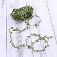 thumbnail image 4 of FRCOLOR  3 Pcs Green Leaves for Decoration Simulated Wreath Material, 4 of 8