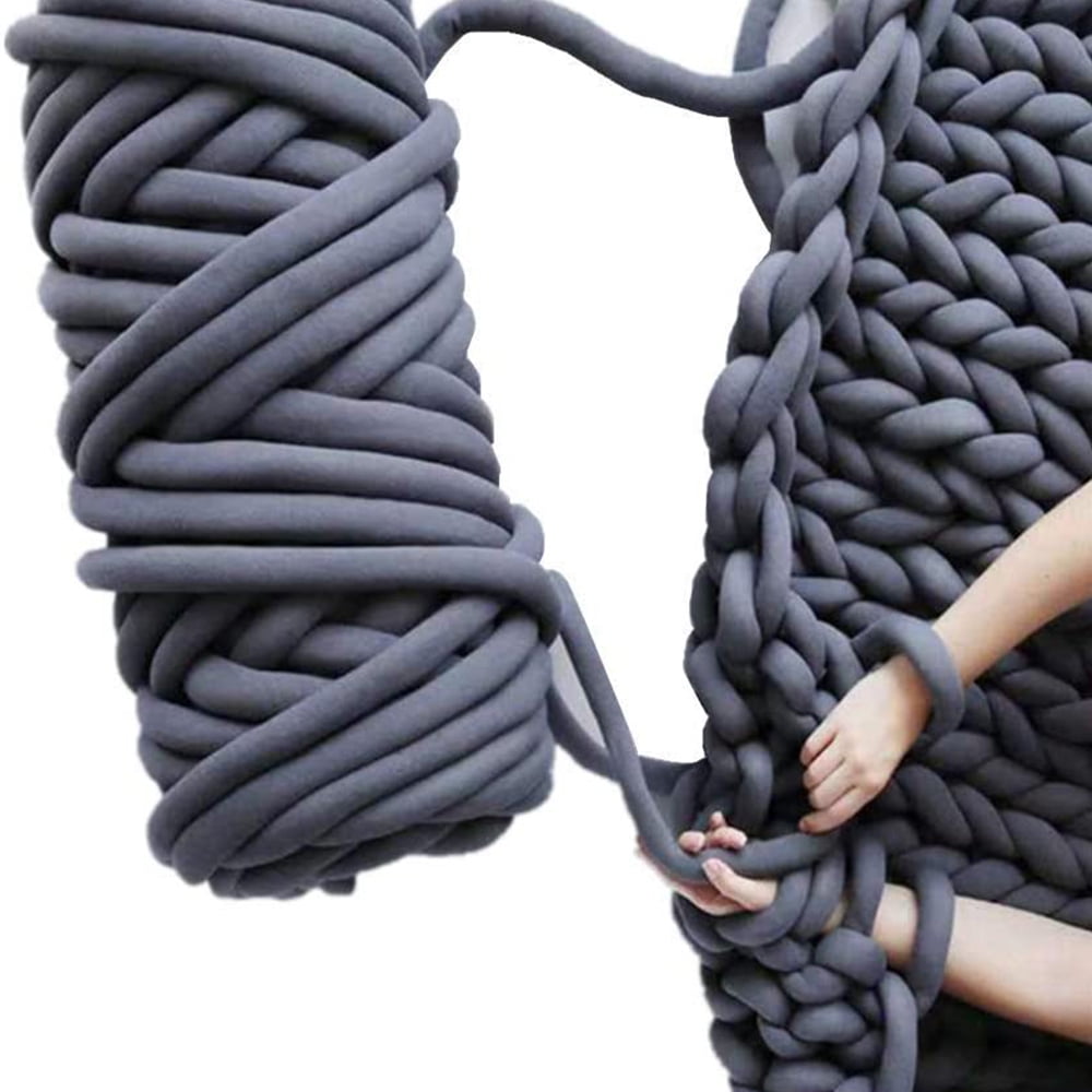 Chunky Braid Cotton Yarn Large Chunky Bulky Yarn for Arm Knitting DIY
