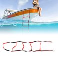 thumbnail image 1 of Portable Marine Rope Ladder with Climbing Buckle for Inflatable Boat Kayak, 1 of 7