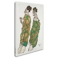 thumbnail image 2 of Trademark Fine Art 'Devotion' Canvas Art by Egon Schiele, 2 of 3