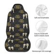thumbnail image 5 of Sikiie Happy New Year Car Seat Protector 2 Pack Car Seat Cushion Mat, Car Seat Covers for SUV, Truck, Van, 5 of 7