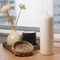 thumbnail image 2 of Mainstays Unscented 8" Ivory Pillar Candle, 2 of 9