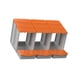 thumbnail image 4 of Caja para poner huevos, nido para gallinas, fácil de limpiar, resistente, para aves de corral naranja, 4 of 9