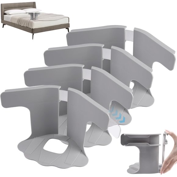 Fitted Sheet Holders and Straps Keep Sheets Firm and Tight, Bed Sheet Holders with Lock for Corners, Heavy Duty Sheet Holder for All Sizes