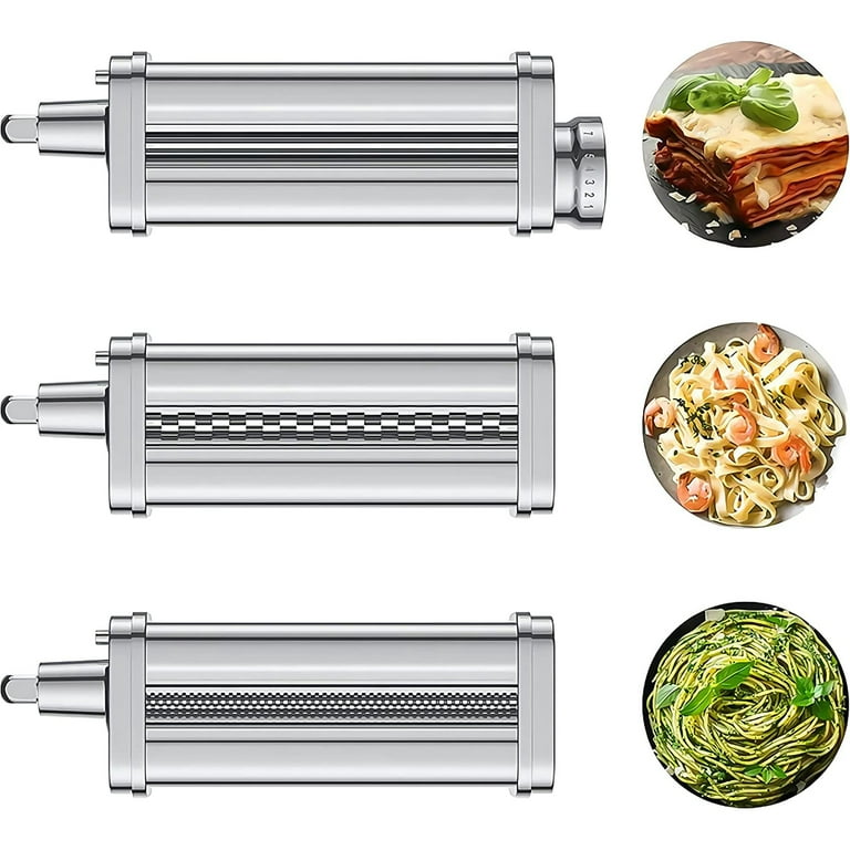 KitchenAid 3 Piece Pasta Roller and Cutter Set (Roller/Fettuccine