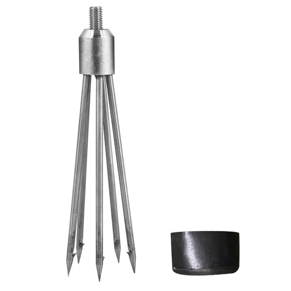 Fishing Prong, Fish Harpoons Stainless Fishing Prong Fork 8mm Screw Head Tackle