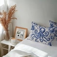 thumbnail image 7 of Waterproof Throw Pillow Covers Set of 2, 20x12 Inch Navy Blue Octopus Coastal Decorative Pillowcases Outdoor Pillow Slip Cushion Covers Set for Couch Tent Summer Beach Ocean Rustic, 7 of 7
