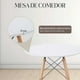thumbnail image 4 of Mesa De Comedor Redonda Estilo Eames Minimalista Moderna blanco 6.49 pulg Pido Todo E-MDCR4M-WH, 4 of 5