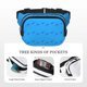 thumbnail image 5 of Disketp Cute Shark Riñonera de Doble Capa, Bolsa de Cintura Ajustable para Viajes, Correr y Senderismo, Riñonera Ligera para Hombre y Mujer, 5 of 9