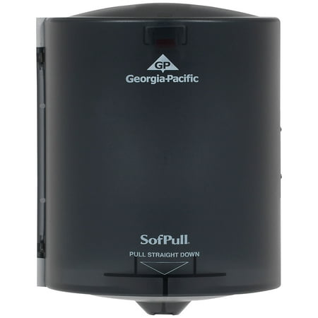 Georgia Pacific Sofpull Center Pull Hand Towel Dispenser, 9.25 X 8.75 X 11.5, Smoke