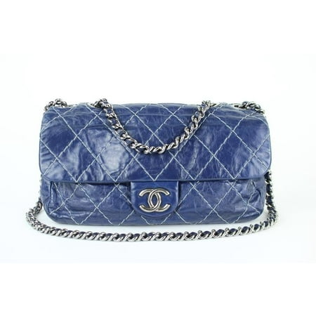 Chanel Quilted Surpique Classic Flap 219133 Shoulder Bag