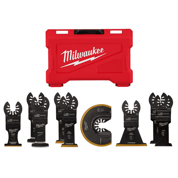 Milwaukee Tool OPEN-LOK Multi-Tool Blade Variety Kit 9PC