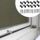 thumbnail image 4 of 12 clips para mosquitera de ventana con tornillos, fáciles de instalar, para invierno Negro, 4 of 6