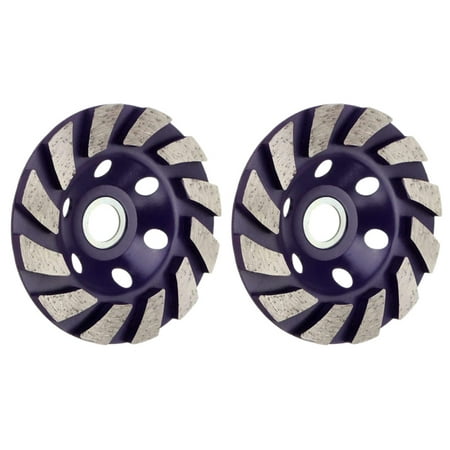 

2X 100mm Diamond Grinding Wheel Disc Bowl Shape Grinding Cup Concrete Granite Stone Ceramic Cutting Disc