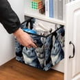 thumbnail image 5 of Animal Foldable Cube Organizer Storage Basket with Handle, 10.8"x10.5"x10.6", Large Capacity Clothes Storage, 5 of 6
