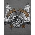 thumbnail image 2 of Sons of Anarchy Chandail Molletonné Gris pour Hommes, 2 of 3