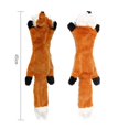 thumbnail image 5 of 3 Pcs Squirrel - No Stuffing Squeaky Dog Toys, Unstuffed Chew Toy for Small & Medium Breeds, Bulk Soft Plush Toys, Flat No Stuffing Puppy Toys, 5 of 5