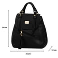 thumbnail image 3 of Mochila Para Dama FANA Keyla Color Negro Juvenil La Quiero, M4048!!, 3 of 3