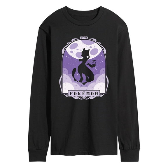 Pokémon - Mewtwo Mew Celestial - Men's Long Sleeve Graphic T- Shirt