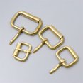 thumbnail image 5 of 8 Uds. Hebillas de rodillo de Metal multiusos doradas para cinturones bolsas de Hardware anillo accesorios de mano DIY, 5 of 5